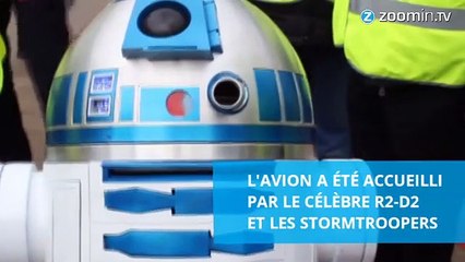 Prends l'avion avec R2-D2 !