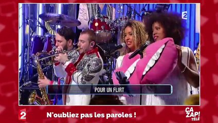 Petite fête improvisée sur le plateau du Grand 8 pour annoncer la grossesse d'Hapsatou Sy