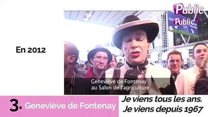 Vidéo : 5 personnalités qui ont marqué Le Salon de l'Agriculture !