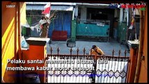 Aksi Santai Pencuri Motor Terekam CCTV sebelum Beraksi di Tanjung Priok