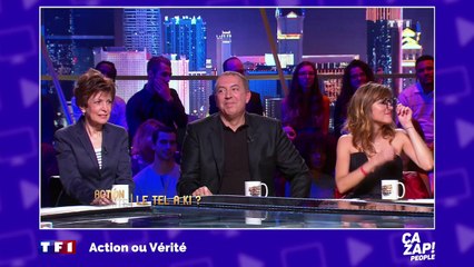 Alessandra Sublet se prend un seau d'eau sur la tête !