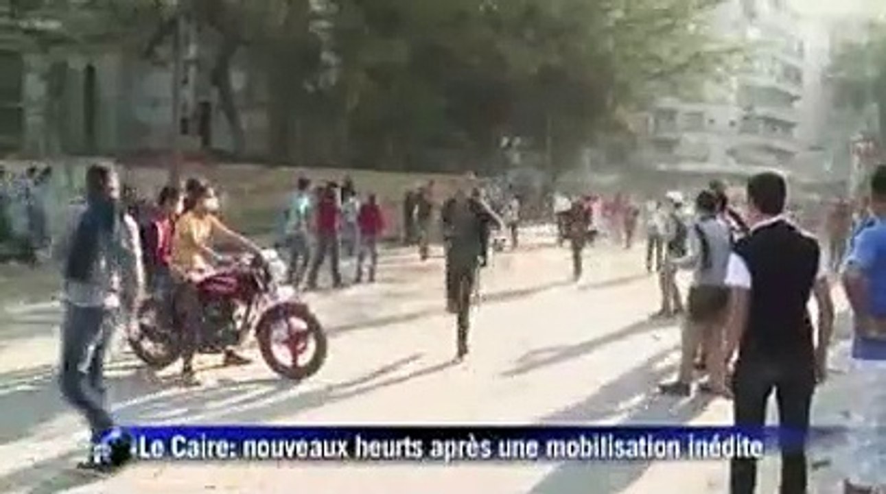 L'Egypte s'enfonce dans la crise, nouveaux affrontements au Caire