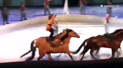 Cavalia au grand galop sur Bruxelles