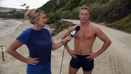 Cette journaliste a un coup de cœur pour un homme qu'elle interviewe... et elle lui court après !