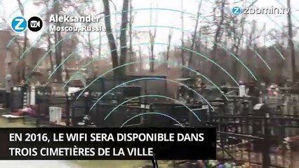 À Moscou, les morts ont eux-aussi droit à un accès WiFi