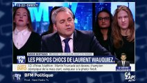 L'enregistrement des propos polémiques de Laurent Wauquiez