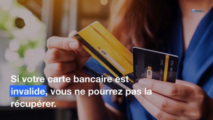 Carte bancaire : que faire si elle est avalée par le distributeur ?