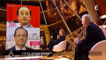 Comment Valérie Trierweiler a aidé François Hollande pour son régime