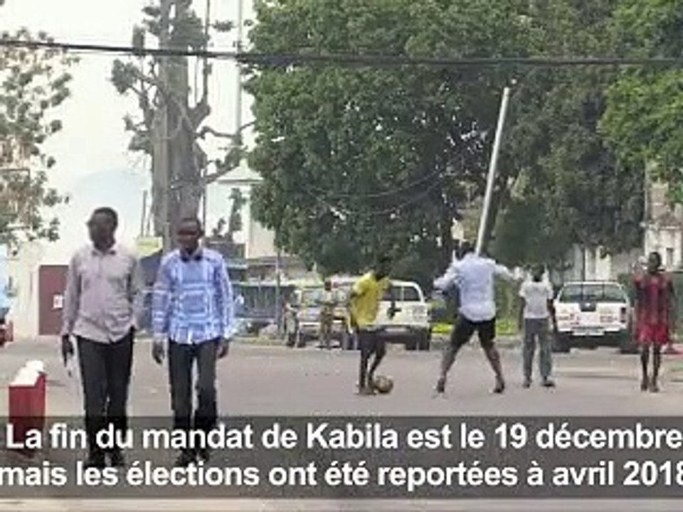 RDC: la journée "villes mortes"  anti-Kabila suivie à Kinshasa