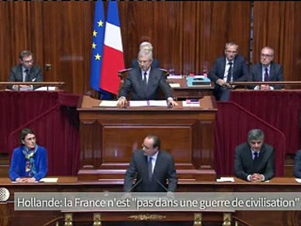 Attentats: Hollande pour la première fois devant le Congrès à Versailles