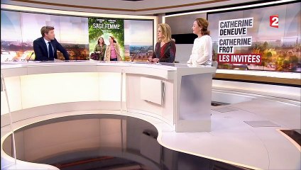 Catherine Deneuve défend François Hollande au JT de France 2