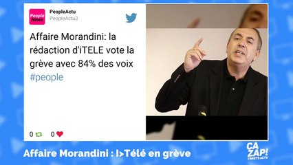 iTélé en grève suite à l'annonce de l'arrivée de Morandini : la réaction des  internautes