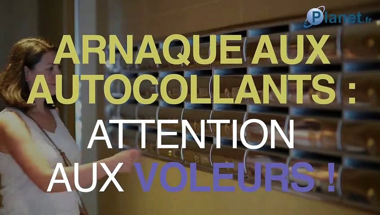 Arnaque aux autocollants : attention au cambriolage !