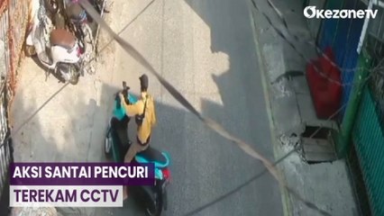 Lupa Cabut Kunci, Motor Raib Dibawa Kabur Pencuri di Tanjung Priok