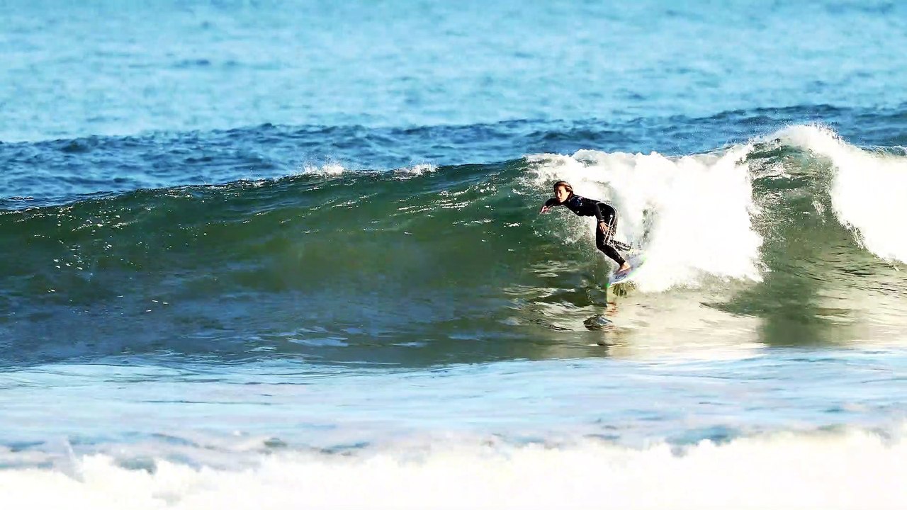 Beautiful Surfer in Japan