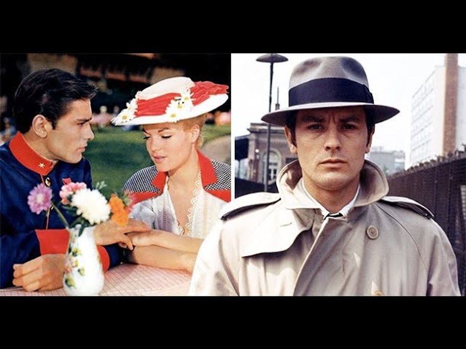 Alain Delon : près de soixante années de carrière résumées en clichés de ses rôles