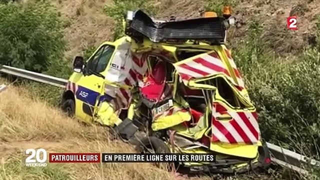 Choc : un poids lourd percute un patrouilleur sur l’autoroute