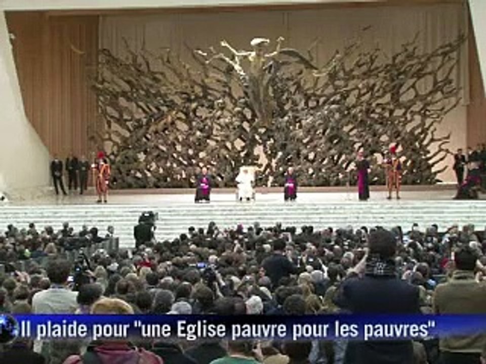 Vatican: le pape François plaide pour une "Eglise pauvre pour les pauvres"