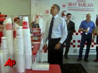 Barack Obama se rend chez Five Guys
