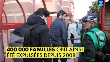 Des expulsions musclées d'appartements laissés vacants