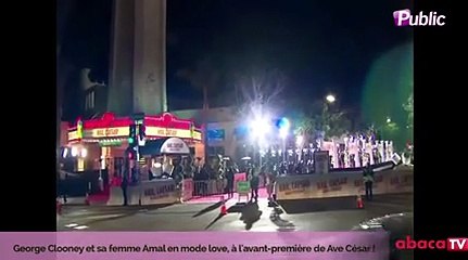 Exclu Vidéo : Le couple du jour : George Clooney et sa femme Amal, ils affichent leur love story !