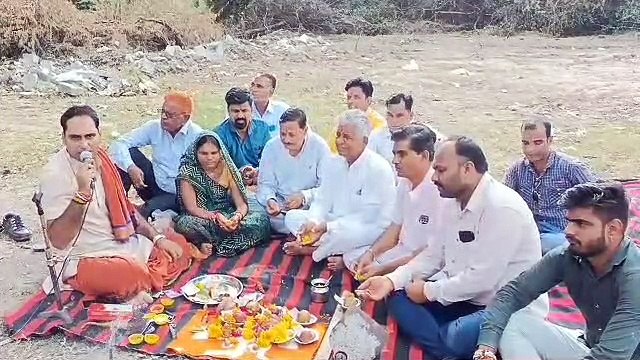 Campaign of Rajasthan Patrika, Bhoomi Poojan of Public Health Unit