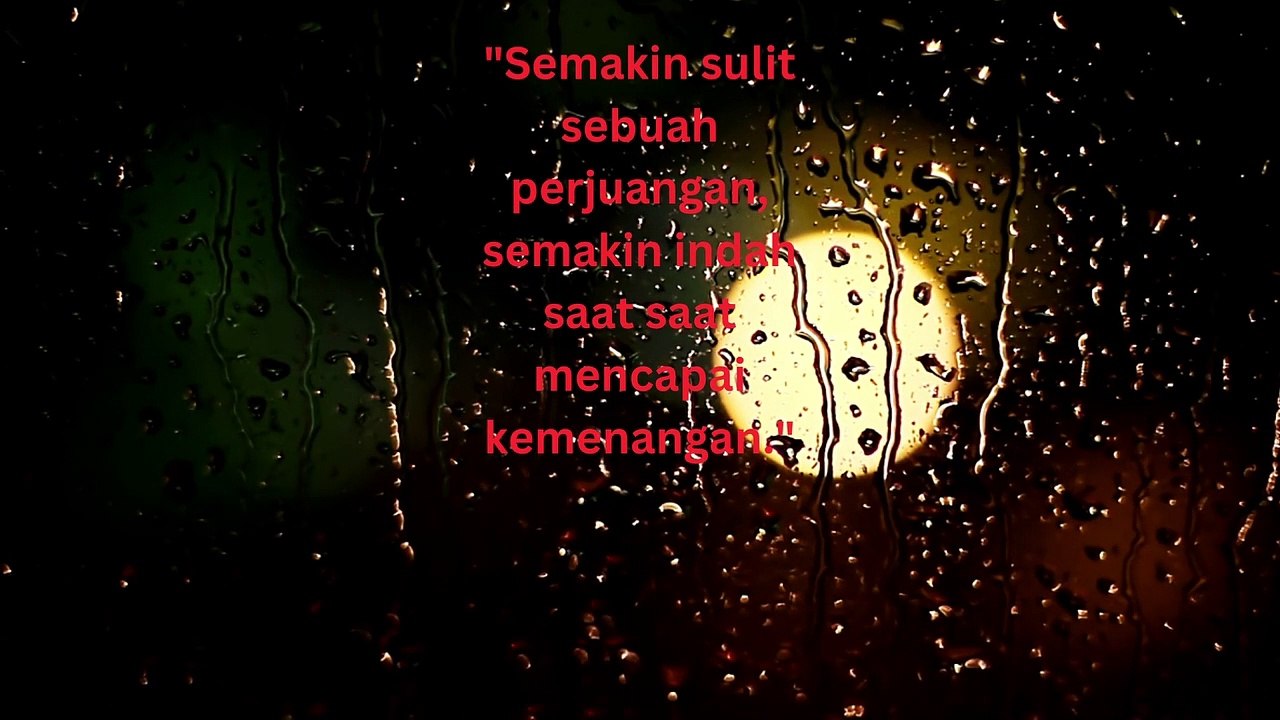 Never give up