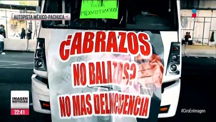 Video herunterladen: Transportistas bloquean nueve horas la autopista México-Pachuca por las extorsiones