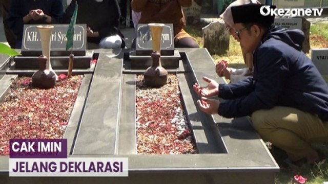 Jelang Deklarasi, Cak Imin Menginap di Rumah Ibunya dan Ziarah ke Makam