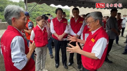 海葵颱風逼近台灣 陳建仁巡視員山子分洪道確保安全🌊