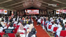Partai Gerindra Gelar Konsolidasi Pemenangan Pilpres dan Pileg 2024 di Lapangan Rawa Badak Jakut