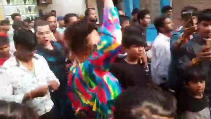 किन्नर समाज का कजलियां जुलूस