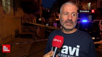 Güngören'de beton çöktü, oluşan çukura düşen 2 yaralandı