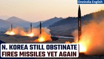 North Korea fires yet another barrage of cruise missiles in the Korean Peninsula | Oneindia News