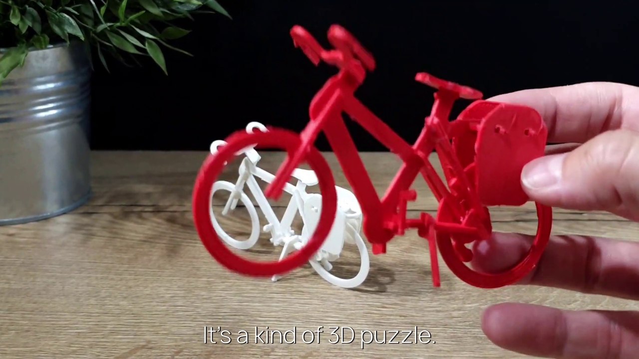 The Perfect Giveaway - Ultimate 3D Print Gift -  3D Printed Bike Model