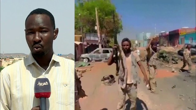 مراسل #العربية: طائرات استطلاع تحلق في #الخرطوم مع قصف مدفعي على مواقع الدعم السريع .. و #البرهان من #كسلا يدعو لـ جيش محترف #السودان