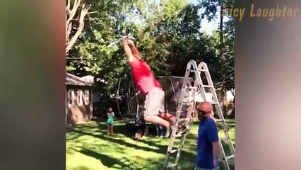 Swinging Mishap: When Tarzan Dreams Meet Reality!