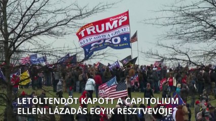 Egy évtizedre rács mögé kerül a Capitolium egyik ablakát betörő lázadó