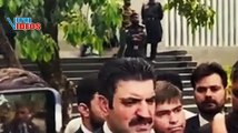Imran Khan's Lawyer Sher Afzal Khan Marwat Emergency Media Talk Outside Court