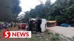 Family of six killed in accident involving lorry and four cars