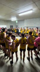 Northern Districts celebrate winning 2023 AFL South Coast prelim final