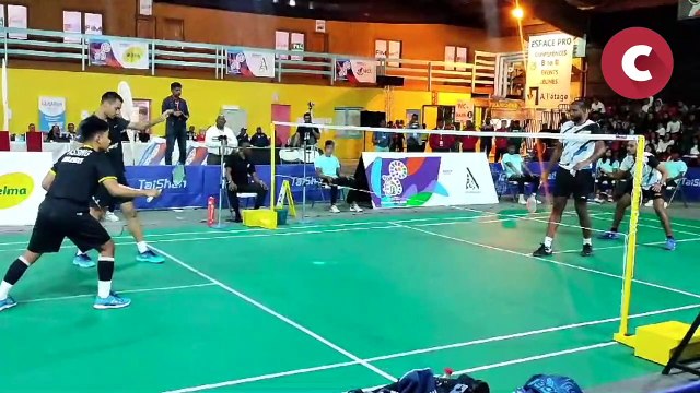 Badminton : La Réunion bat Maurice en finale du double messieurs