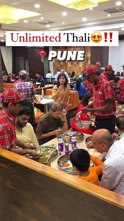 Pune’s Famous UNLIMITED THALi ❤️@naivedya_thali_official