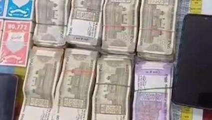 रतलाम: पुलिस ने 27 जुआरियों को पकड़ा, साढ़े तीन लाख रुपये बरामद