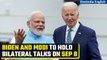 G20 Summit: US Prez Joe Biden to have bilateral meeting with PM Modi on September 8 | Oneindia News