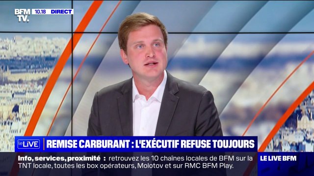 Revaloriser le travail (...) et rétablir les comptes publics : Charles Rodwell (Renaissance) s'oppose à une ristourne sur les carburants