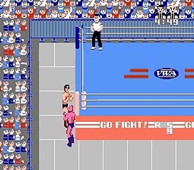Pro Wrestling online multiplayer - nes