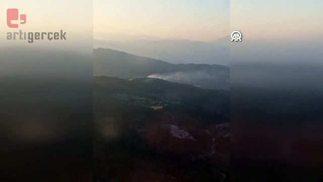 Köyceğiz'de çıkan orman yangını söndürüldü