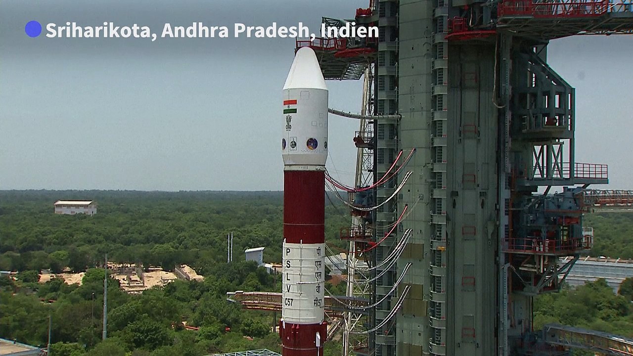 Indien schickt Forschungssatellit zur Sonne