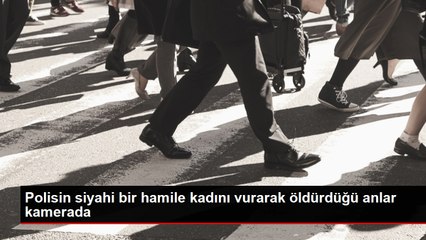 ABD'de polis tarafından öldürülen hamile kadının son anları kamerada